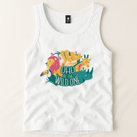 Dad Of The Wild One Birthday Tank Top
