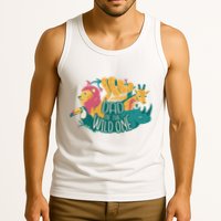 Dad Of The Wild One Birthday Tank Top