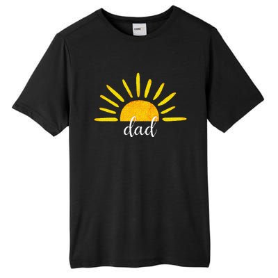 Dad Of The Birthday First Trip Around The Sun Tall Fusion ChromaSoft Performance T-Shirt