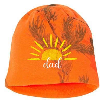 Dad Of The Birthday First Trip Around The Sun Kati - Camo Knit Beanie