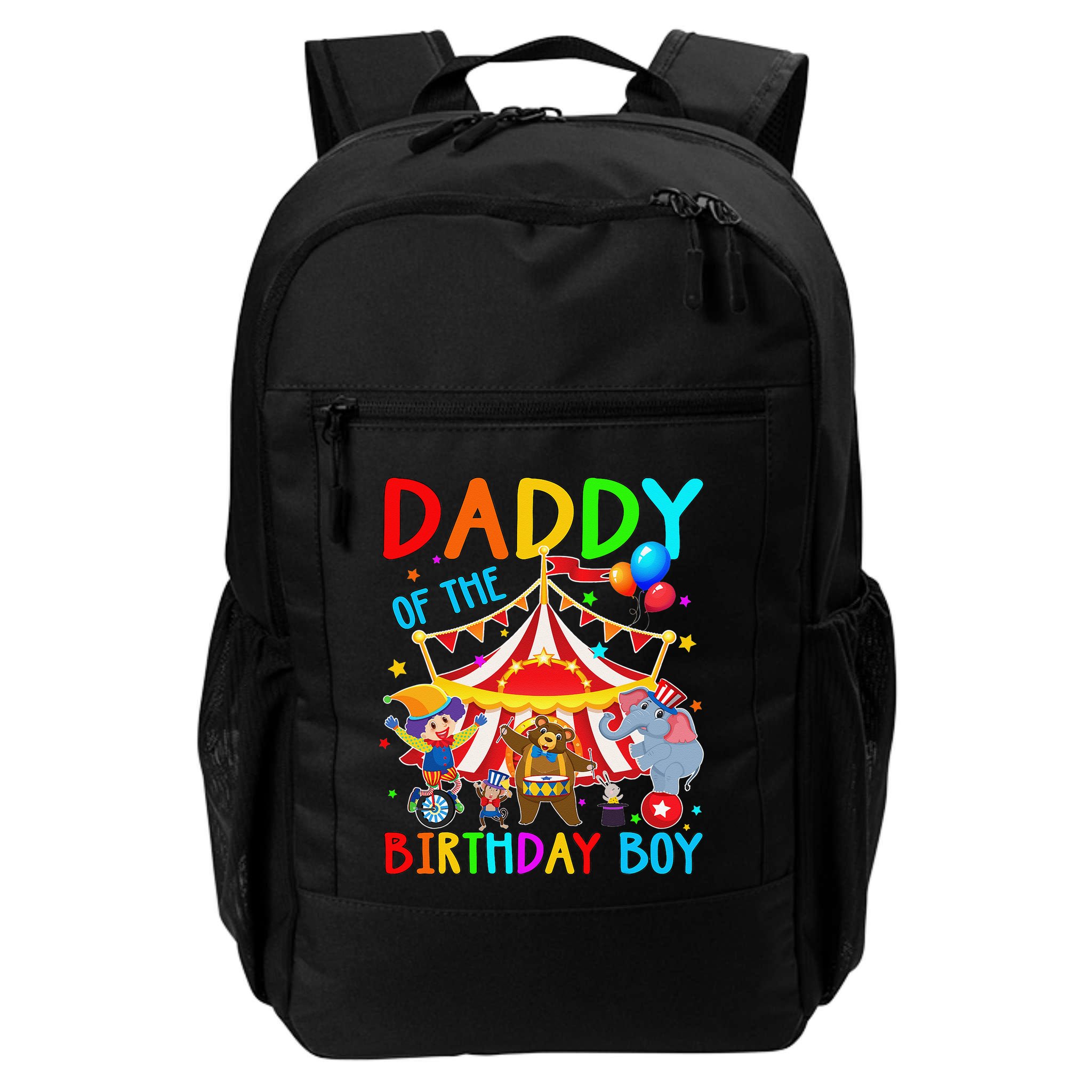 Daddy Of The Birthday Carnival Circus Themed Family Bday Backpack