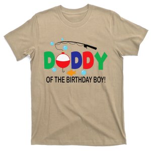 Daddy Of The Birthday 1st Birthday Fishing Theme T-Shirt