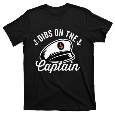 Dibs on The Captain Funny Captain Wife T-Shirt