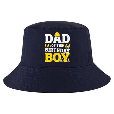 Dad Of The Birthday Boy Matching Family Construction Party Cool Comfort Performance Bucket Hat