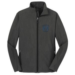 Dibs On The Captain Funny Boating Captain Wife Core Soft Shell Jacket