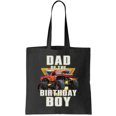 Dad Of The Birthday Boy Monster Truck Birthday Party Bag