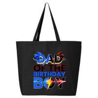 Dad Of The Birthday Boy Hedgehog Family Party Decorations 25L Jumbo Tote