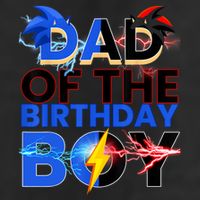 Dad Of The Birthday Boy Hedgehog Family Party Decorations 25L Jumbo Tote