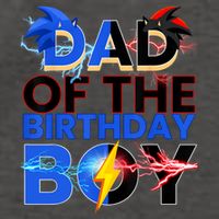 Dad Of The Birthday Boy Hedgehog Family Party Decorations Vector Backpack