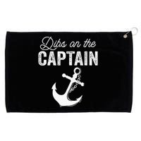 Dibs On The Captain Grommeted Golf Towel