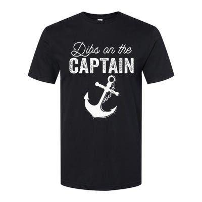 Dibs On The Captain Softstyle® CVC T-Shirt