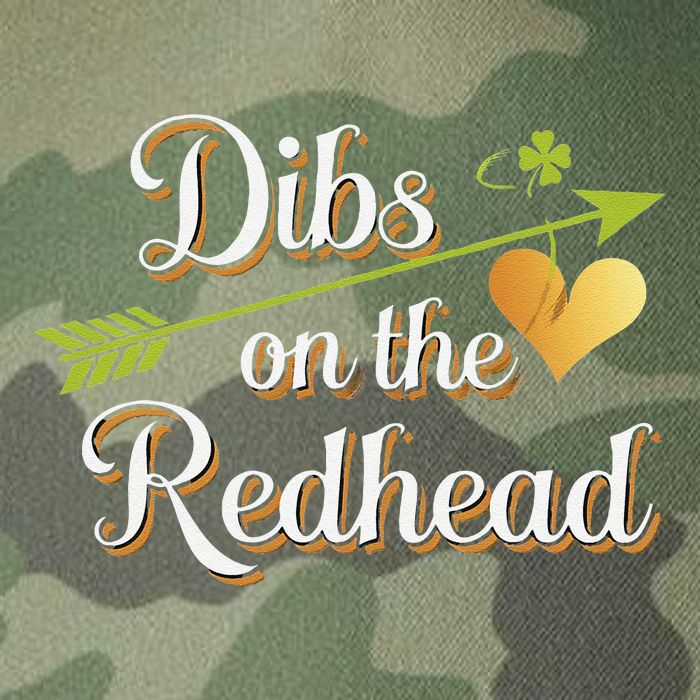 Dibs On The Redhead Funny St Patricks Day Drinking Legacy Tie Dye Trucker Hat