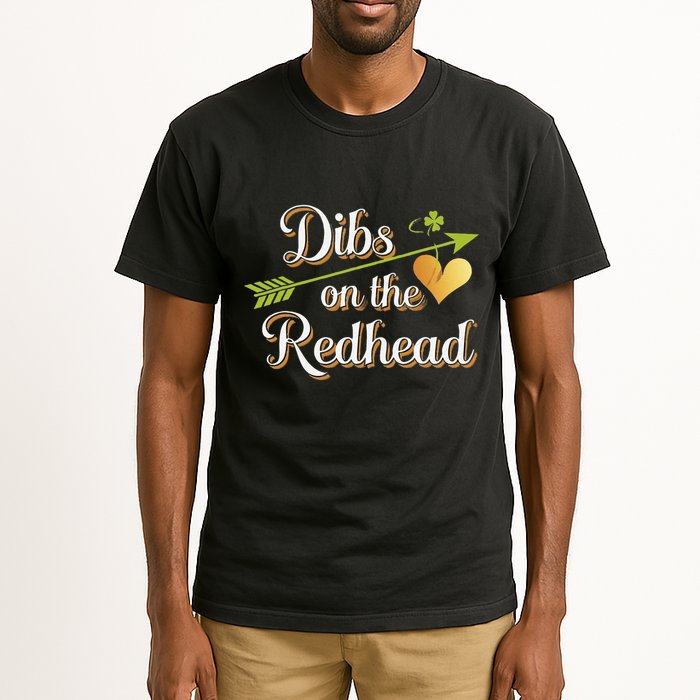 Dibs On The Redhead Funny St Patricks Day Drinking Tall T-Shirt
