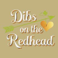 Dibs On The Redhead Funny St Patricks Day Drinking Performance Shirt