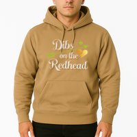 Dibs On The Redhead Funny St Patricks Day Drinking Hoodie