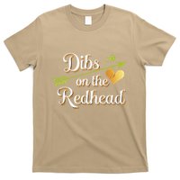 Dibs On The Redhead Funny St Patricks Day Drinking T-Shirt