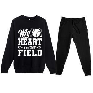 Dibs On The Coach Funny Baseball Lovers Cool Gift Premium Crewneck Sweatsuit Set