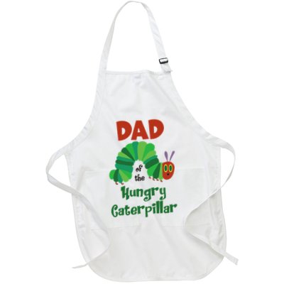 Dad Of The Hungry Caterpillar Full-Length Apron With Pockets