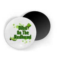 Dibs On The Redhead Funny St Patricks Day Magnet