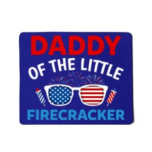 Daddy Of The Little Firecracker 4th Of July Birthday Funny Gift Mousepad