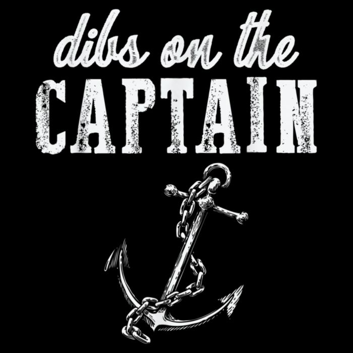 Dibs On The Captain Funny Captain Wife Retro Vintage Design Bag
