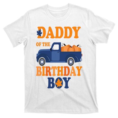 Daddy of The Pumpkin Truck 1st Birthday Family T-Shirt