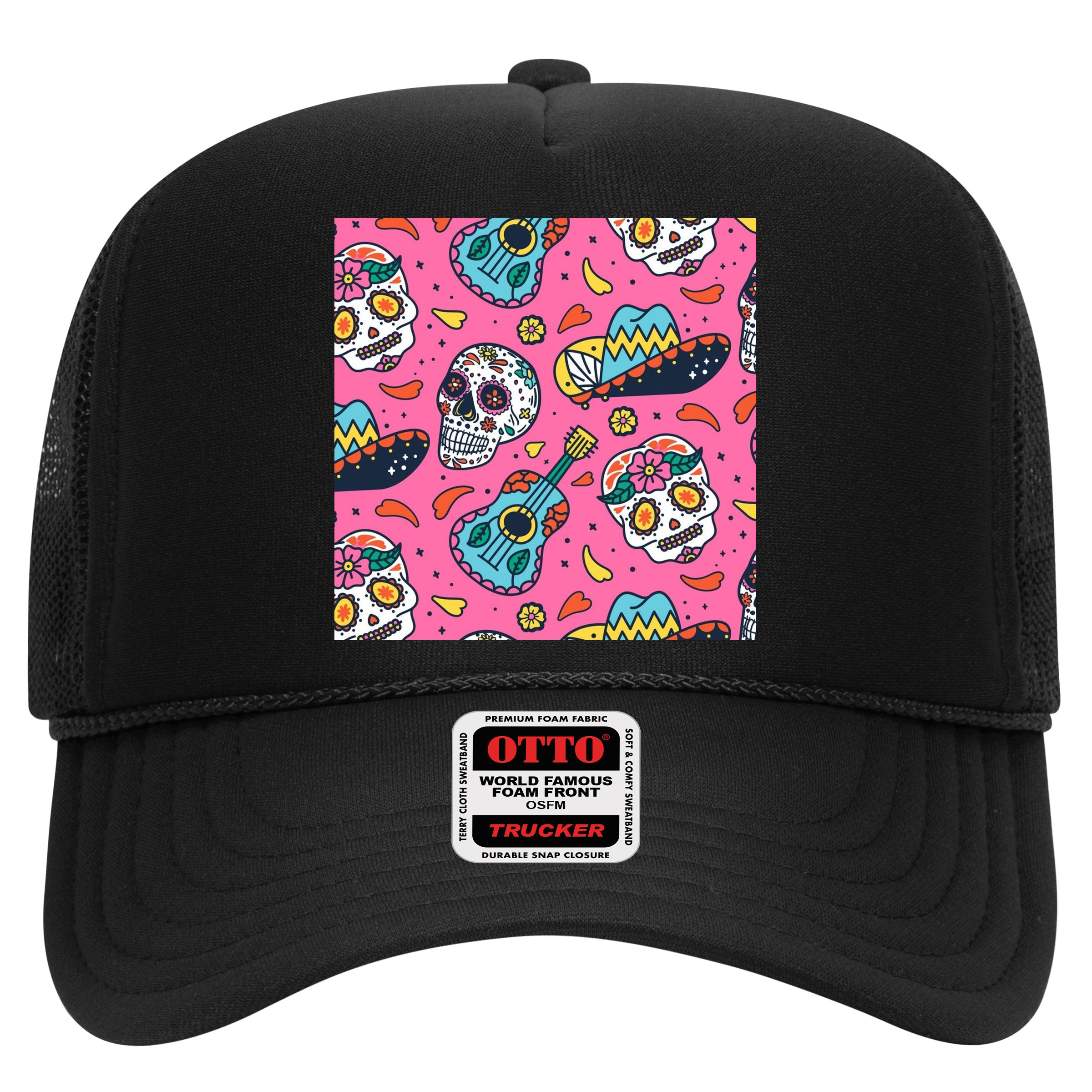 Day Of The Dead Guitar Hat