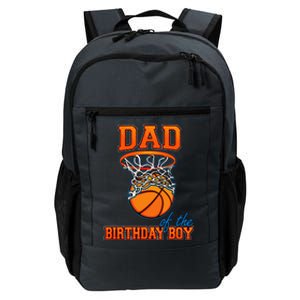 Dad Of The Birthday Boy Basketball Birthday Family Matching Daily Commute Backpack