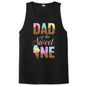 Dad Of The Sweet One Ice Cream Lovers Sweetie Girl PosiCharge Competitor Tank