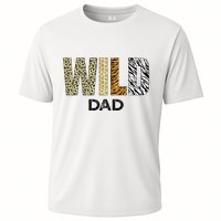 Dad Of The Wild One Zoo Birthday Safari Jungle Animal Cooling Performance Crew T-Shirt