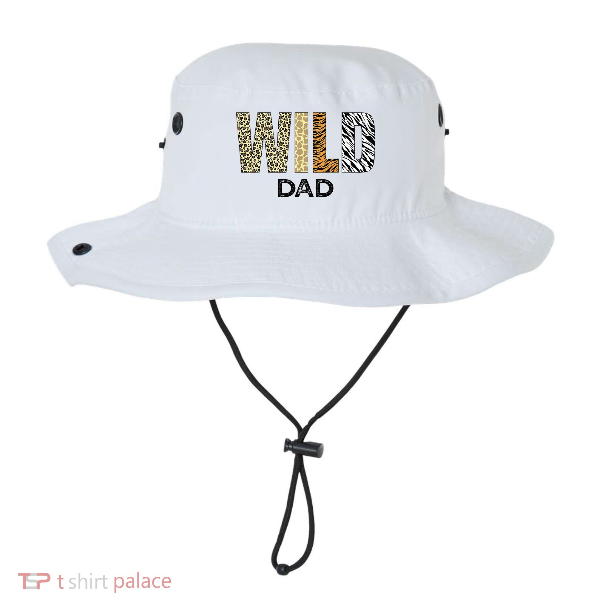 Dad Of The Wild One Zoo Birthday Safari Jungle Animal Bucket Hat
