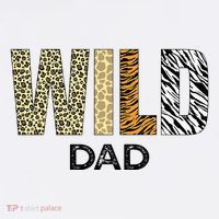 Dad Of The Wild One Zoo Birthday Safari Jungle Animal Magnet