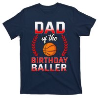 Dad Of The Birthday Boy Basketball Bday Celebration T-Shirt