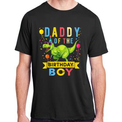  Daddy of the Birthday Boy T-Rex Dinosaur Birthday Party Adult ChromaSoft Performance T-Shirt