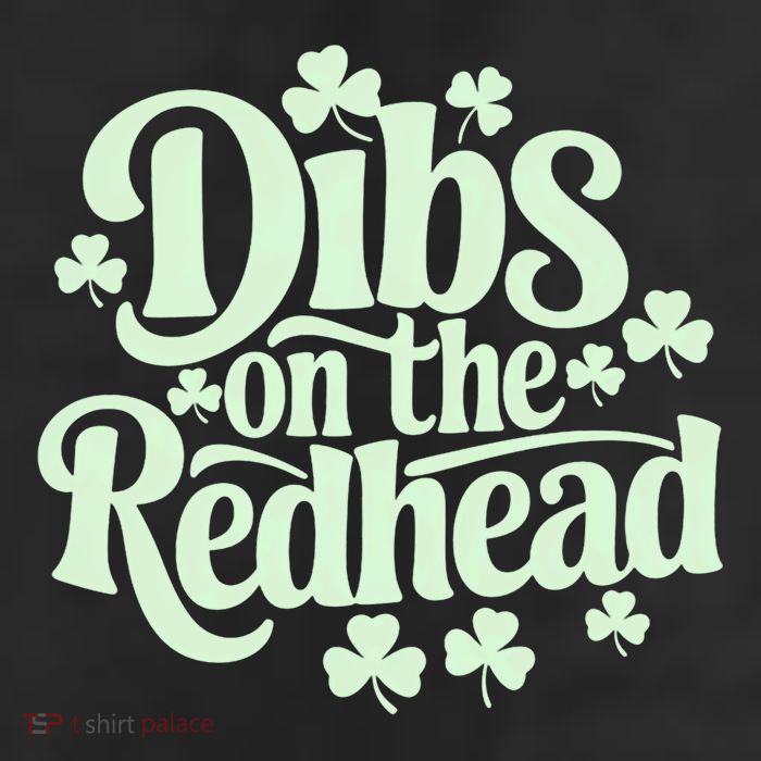 Dibs On The Redhead St Patricks Day Cool Comfort Performance Bucket Hat