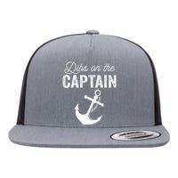 Dibs On The Captain Flat Bill Trucker Hat