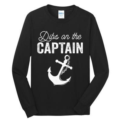 Dibs On The Captain Tall Long Sleeve T-Shirt