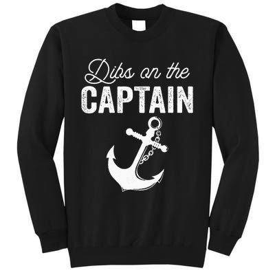 Dibs On The Captain Tall Sweatshirt