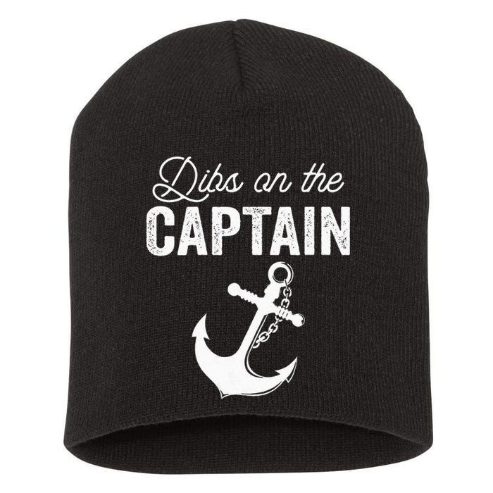 Dibs On The Captain Short Acrylic Beanie