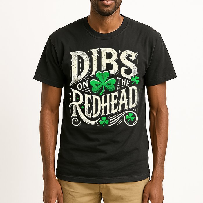 Dibs On The Redhead Funny St Patricks Day Drinking Tall T-Shirt