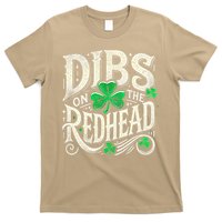 Dibs On The Redhead Funny St Patricks Day Drinking T-Shirt