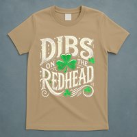 Dibs On The Redhead Funny St Patricks Day Drinking T-Shirt