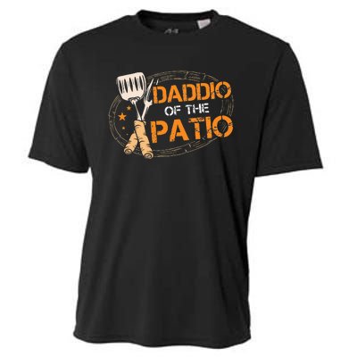 Daddio Of The Patio Grilling Sausage BBQ Barbecue Top Grill Cooling Performance Crew T-Shirt