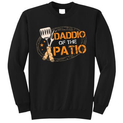 Daddio Of The Patio Grilling Sausage BBQ Barbecue Top Grill Sweatshirt