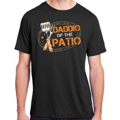 Daddio Of The Patio Grilling Sausage BBQ Barbecue Top Grill Adult ChromaSoft Performance T-Shirt