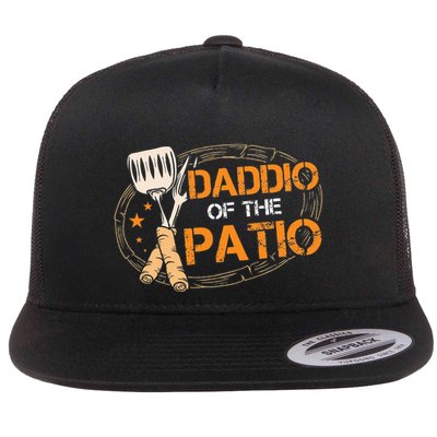 Daddio Of The Patio Grilling Sausage BBQ Barbecue Top Grill Flatbill Hat