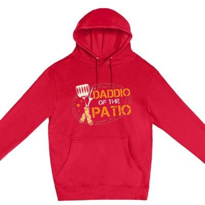 Daddio Of The Patio Grilling Sausage BBQ Barbecue Top Grill Premium Pullover Hoodie