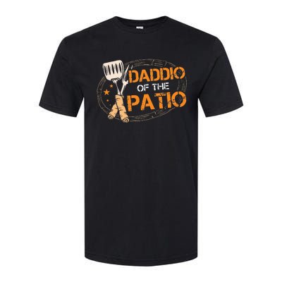 Daddio Of The Patio Grilling Sausage BBQ Barbecue Top Grill Softstyle CVC T-Shirt