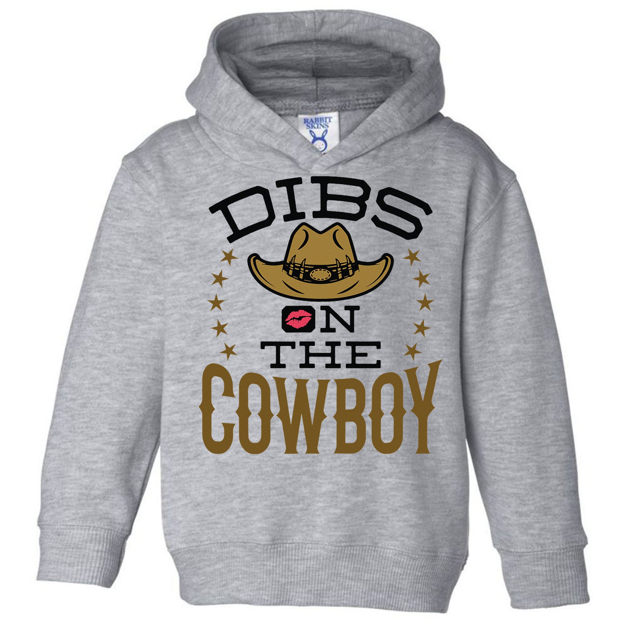 Dibs On The Cowboy Rodeo Girlfriend Wife Women Toddler Hoodie