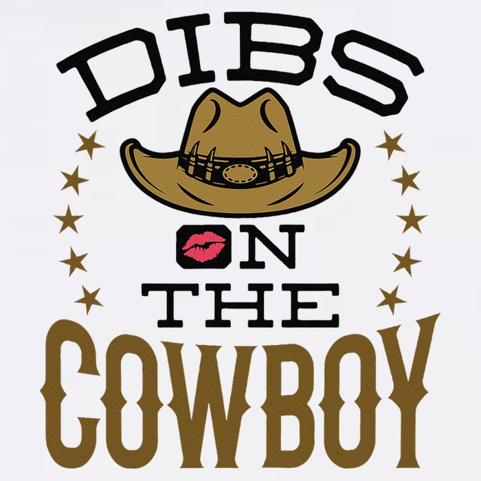 Dibs On The Cowboy Rodeo Girlfriend Wife Women Womens Tank Top